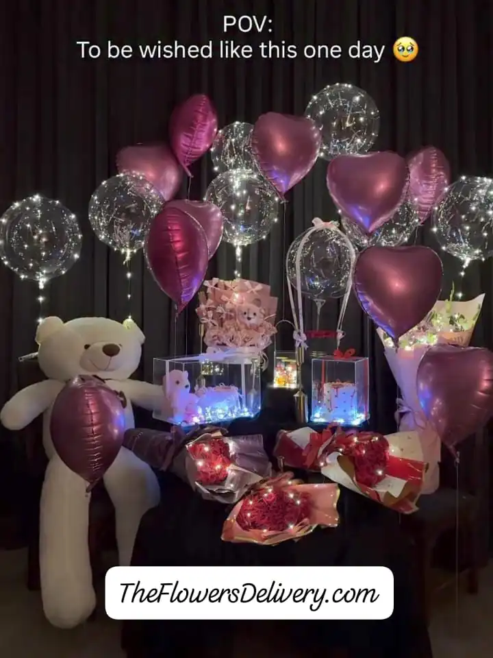 Valentine Day Combo Gift Lahore - TheFlowersDelivery.com