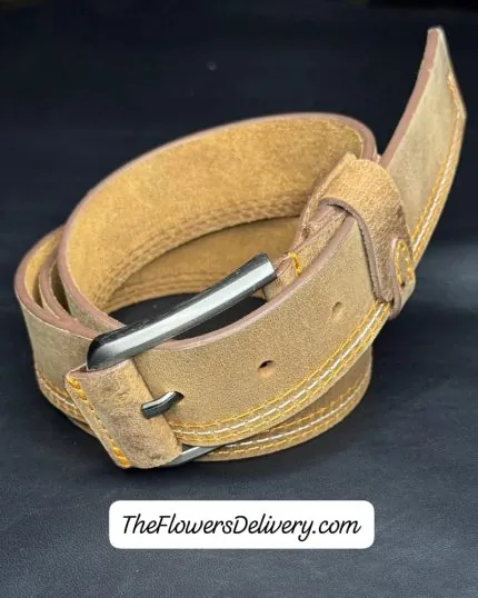Men's Buckle Leather Belt Pakistan - TheFlowersDelivery.com