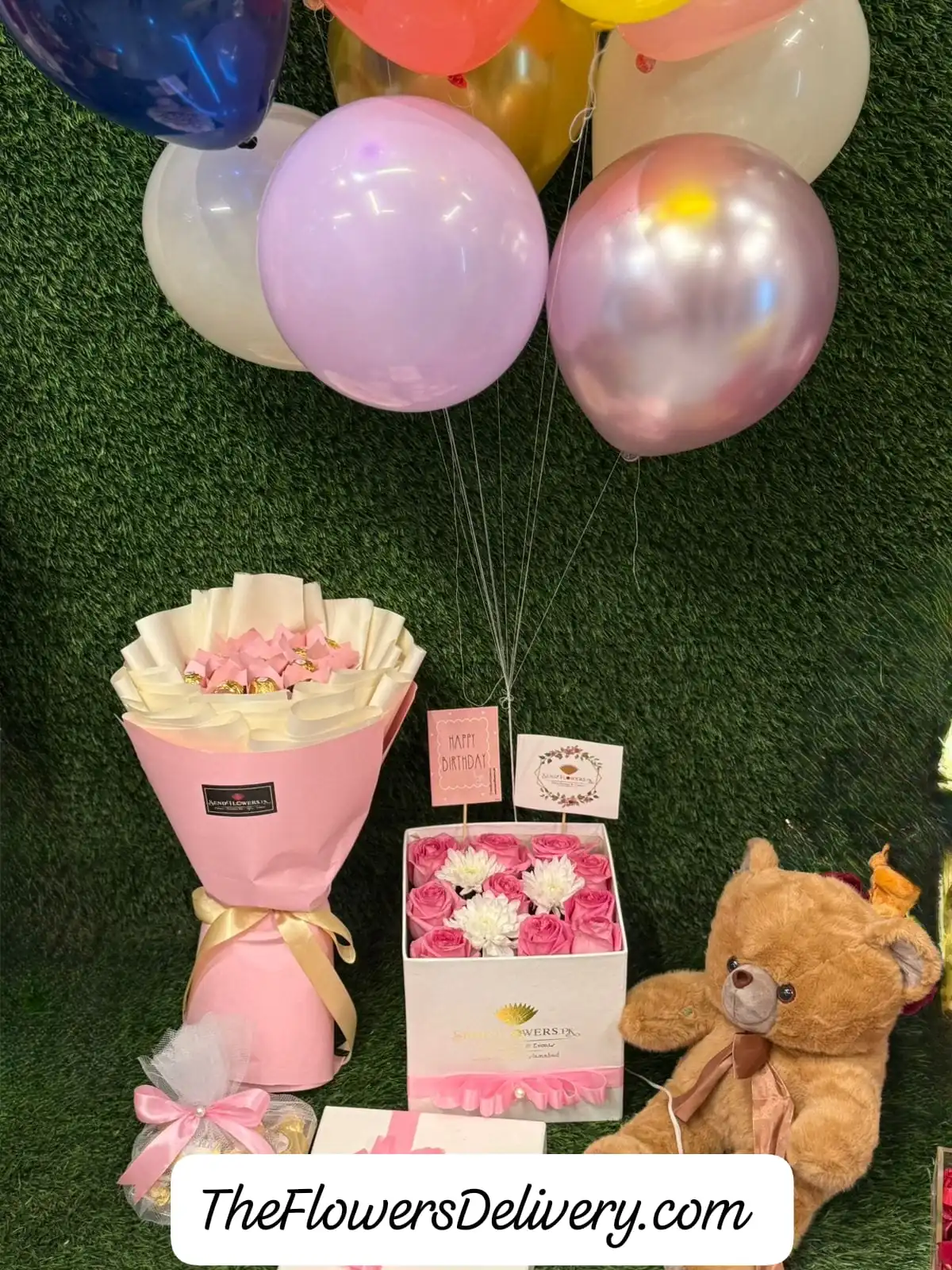 Birthday Flower Deal for her Lahore - TheFlowersDelivery.com