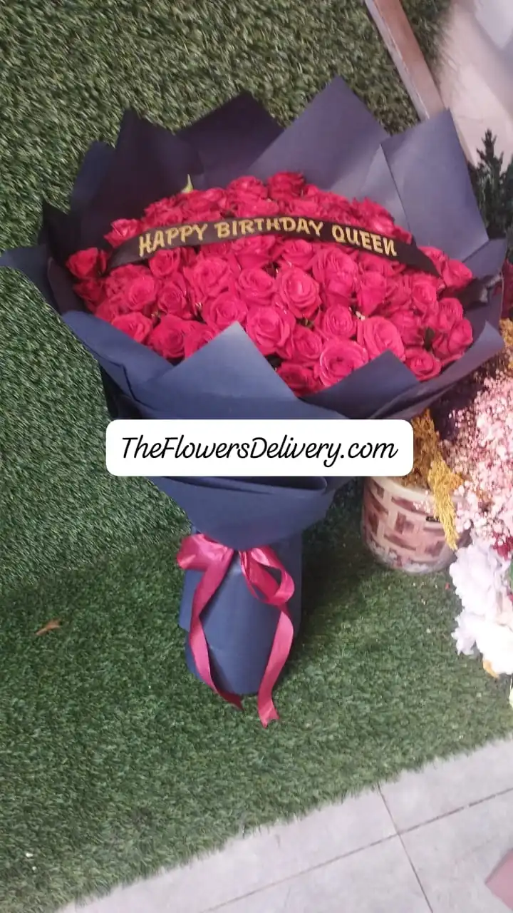 Red Roses Bouquet for Her Pakistan - TheFlowersDelivery.com