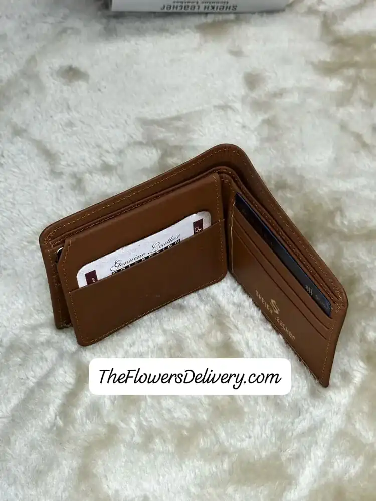 Premium Leather Wallet Pakistan - TheFlowersDelivery.com