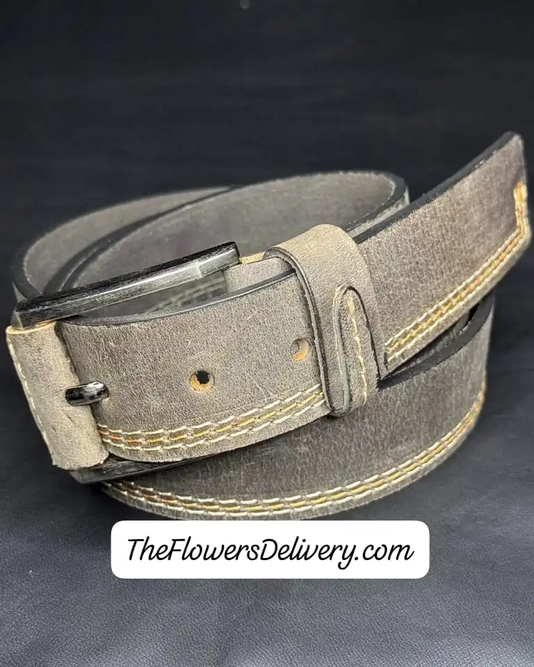 Men’s Formal Leather Belt Gift Lahore - TheFlowersDelivery.com