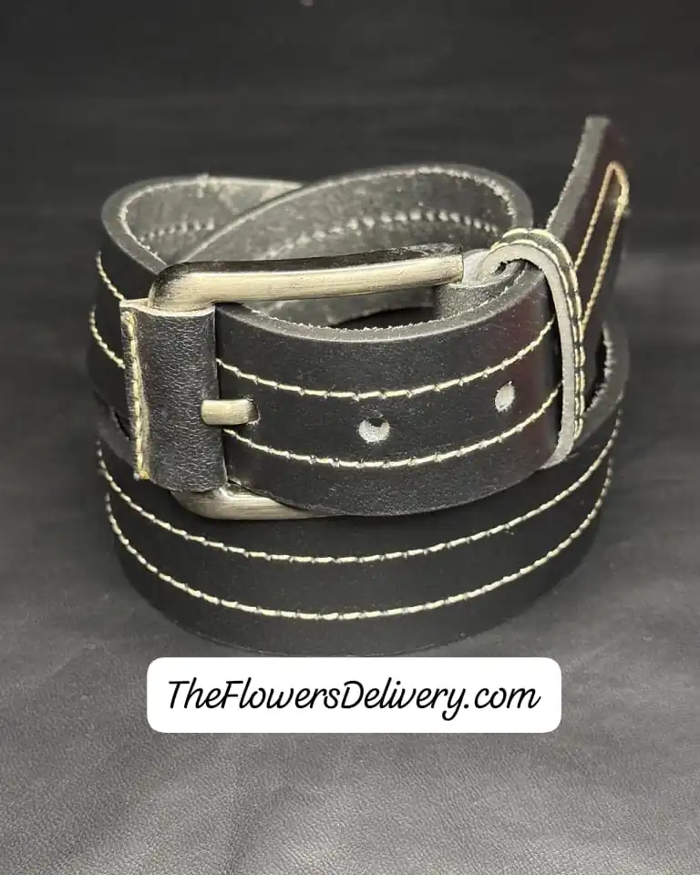 Premium Men's Leather Belt Pakistan - TheFlowersDelivery.com