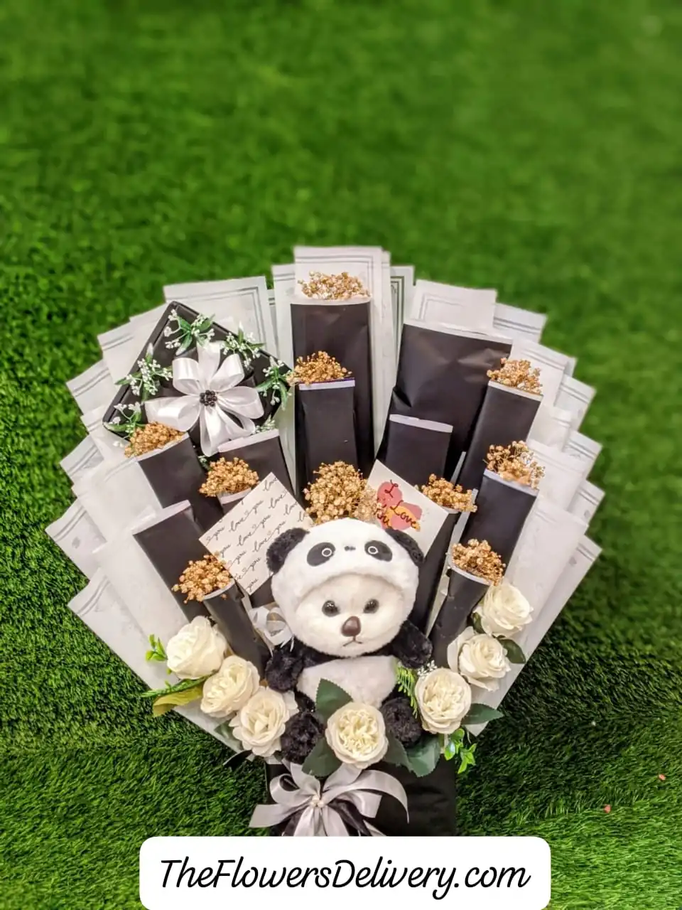 Chocolate Box with Teddy Bear Lahore - TheFlowersDelivery.com