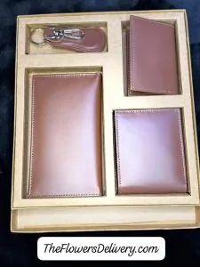 Leather Wallet Gift Set for Men Pakistan - TheFlowersDelivery.com