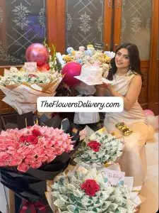Money Surprise for Birthday Lahore - TheFlowersDelivery.com