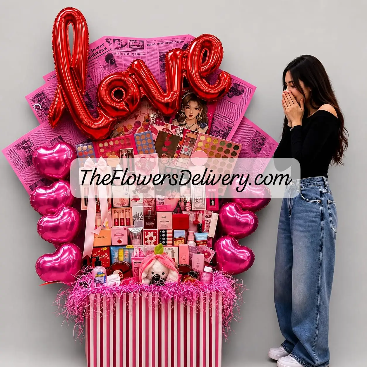 Birthday Gift for Her Delivery Lahore - TheFlowersDelivery.com