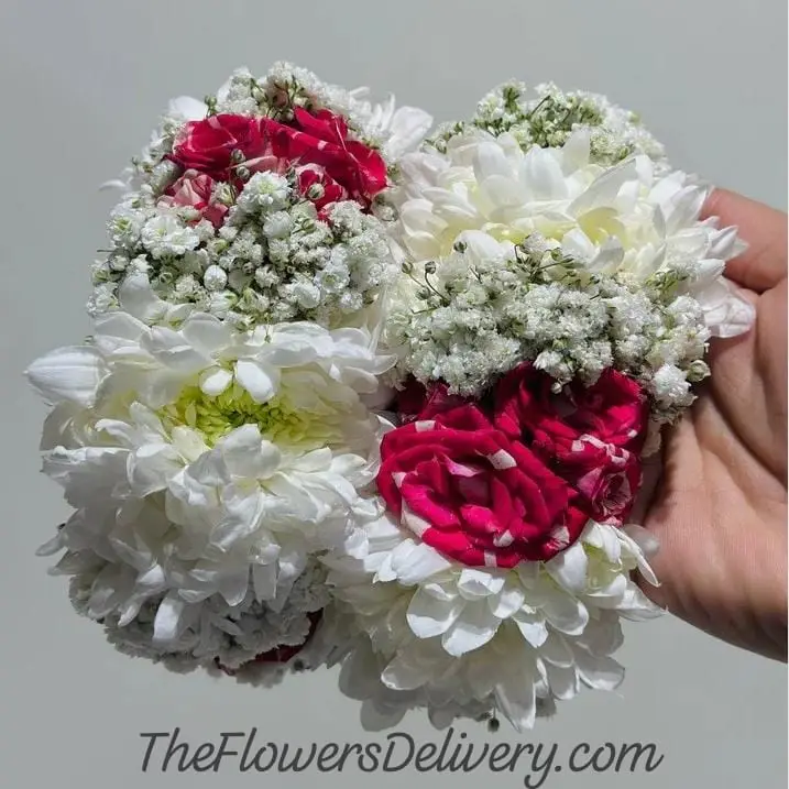 Bridal Flower Gajray Lahore - TheFlowersDelivery.com