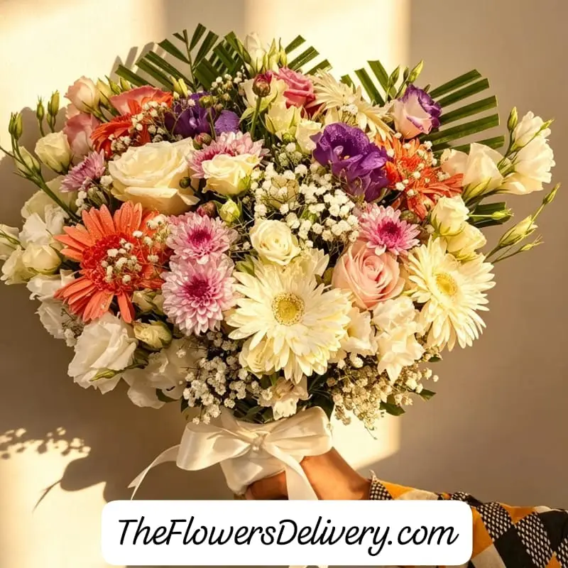 Bridal Flower Bouquet Delivery Lahore - TheFlowersDelivery.com